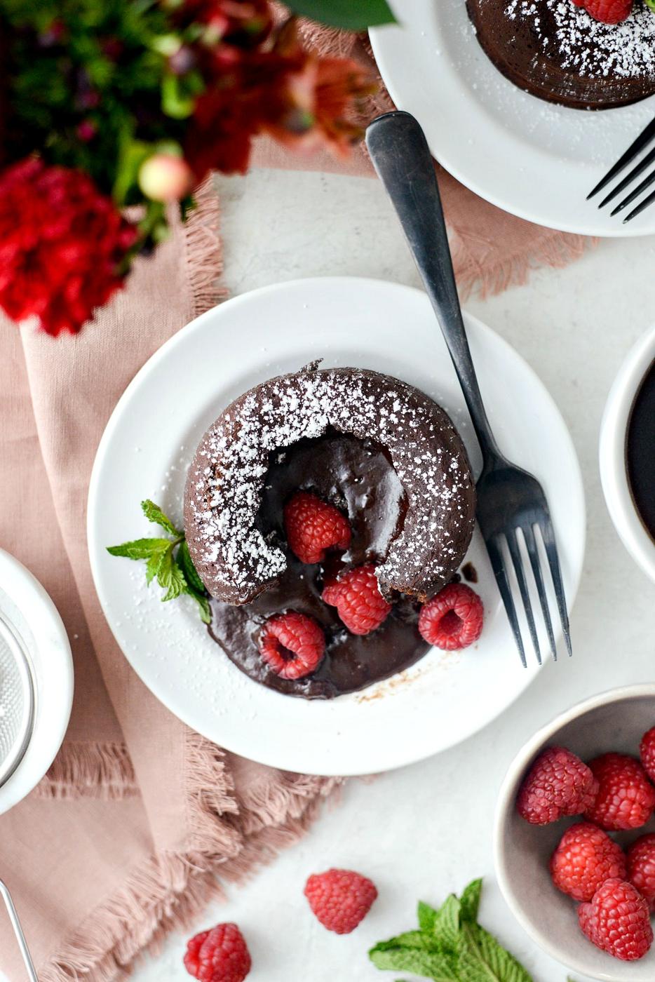 Two!): Molten Chocolate Lava Cakes (For