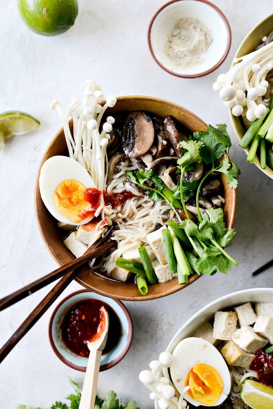Bowls: Mushroom Ramen