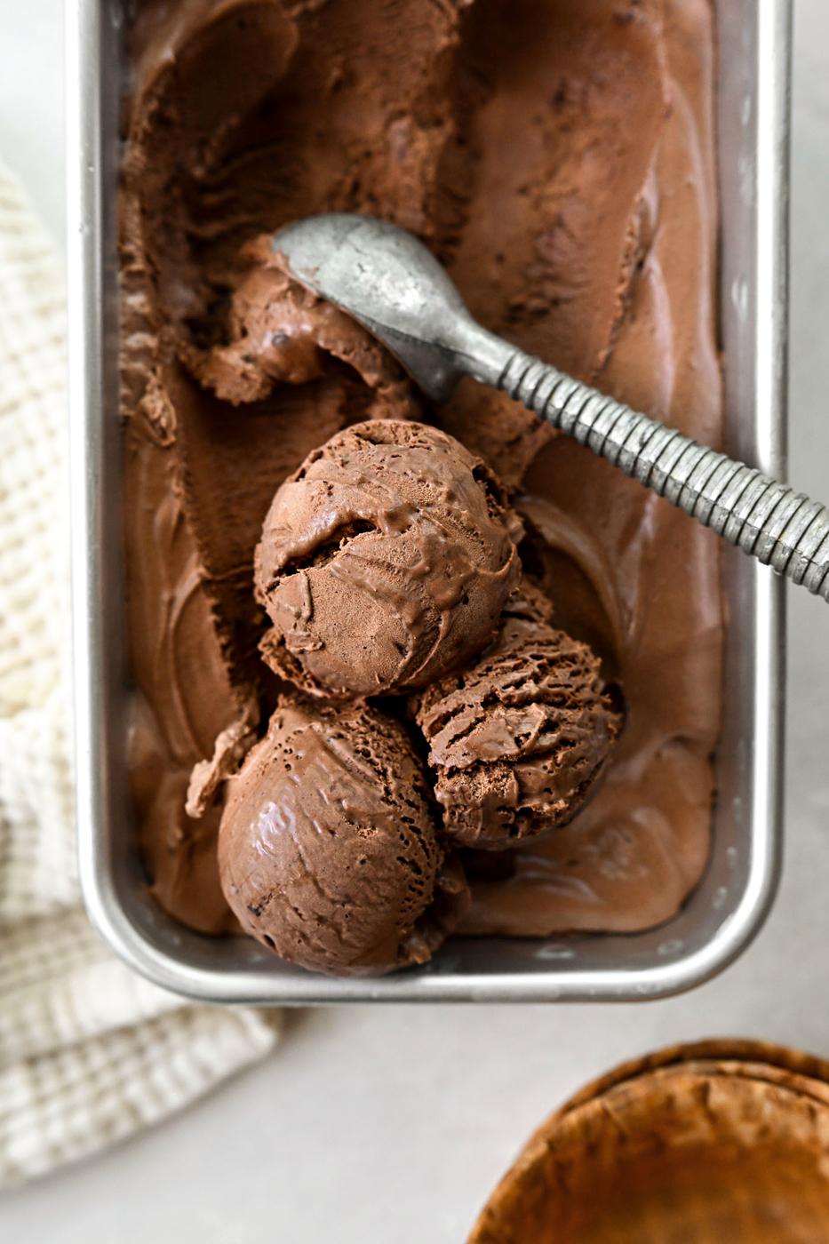 Home Kitchen No-Churn Chocolate Ice Cream