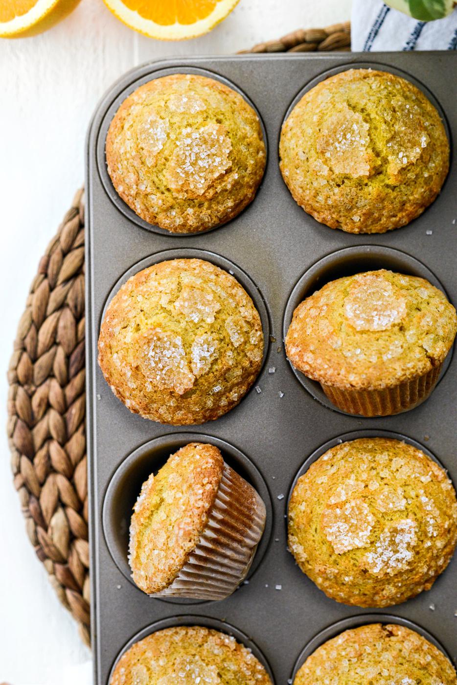 Home Kitchen Orange Cardamom Muffins