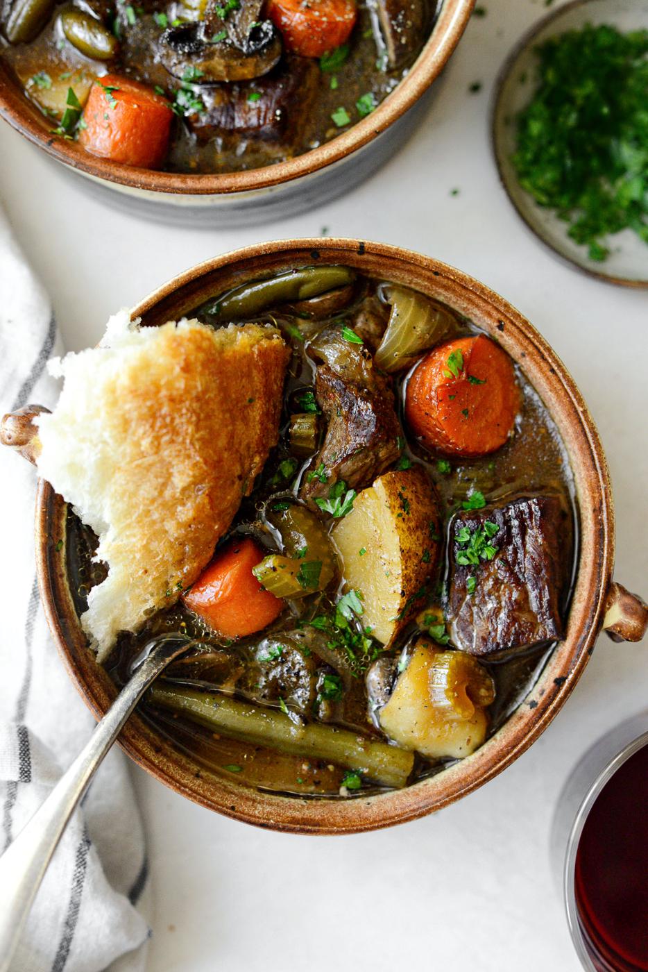 Home Kitchen Oven Braised Beef Stew
