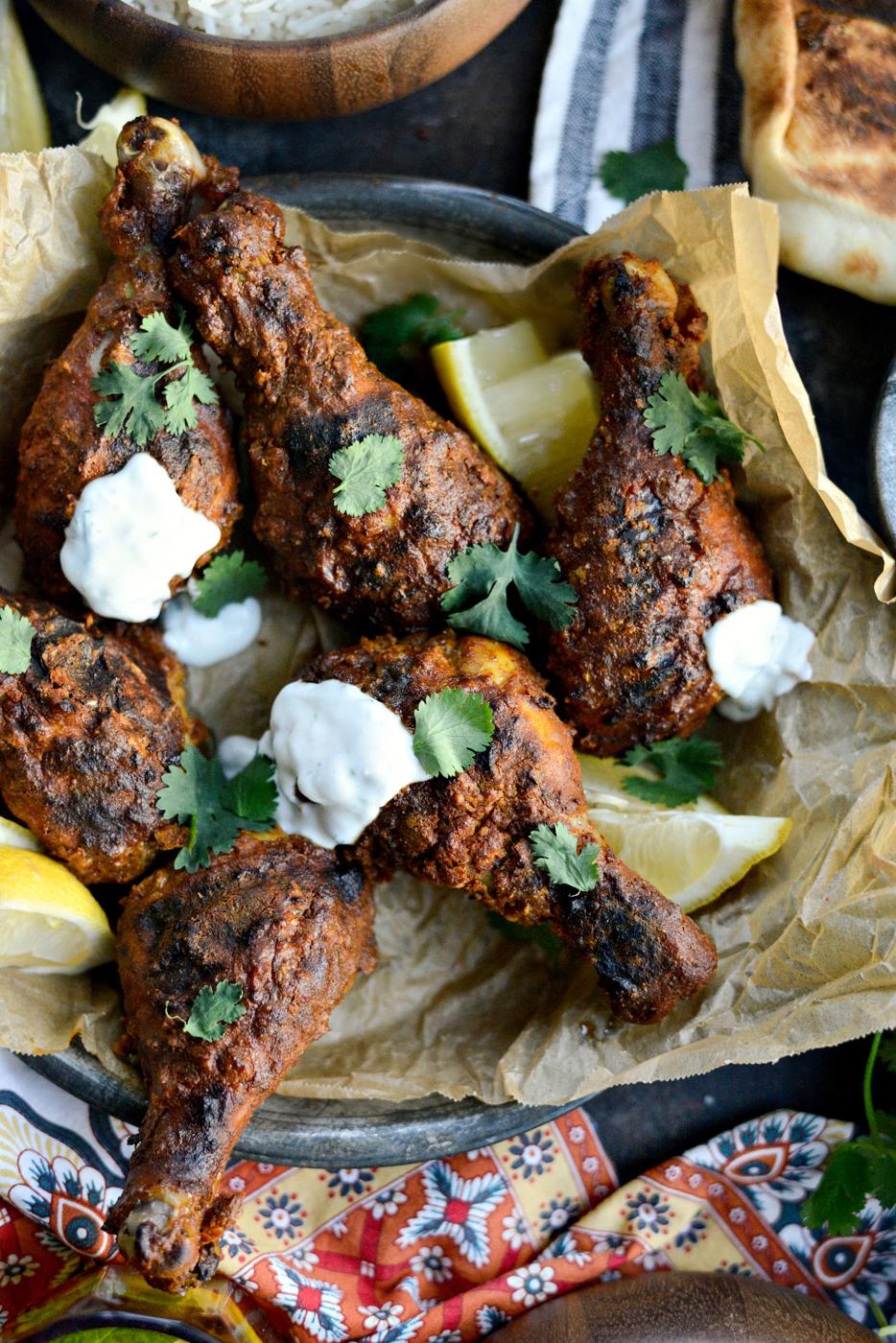Yogurt: Oven Tandoori Chicken with Mint