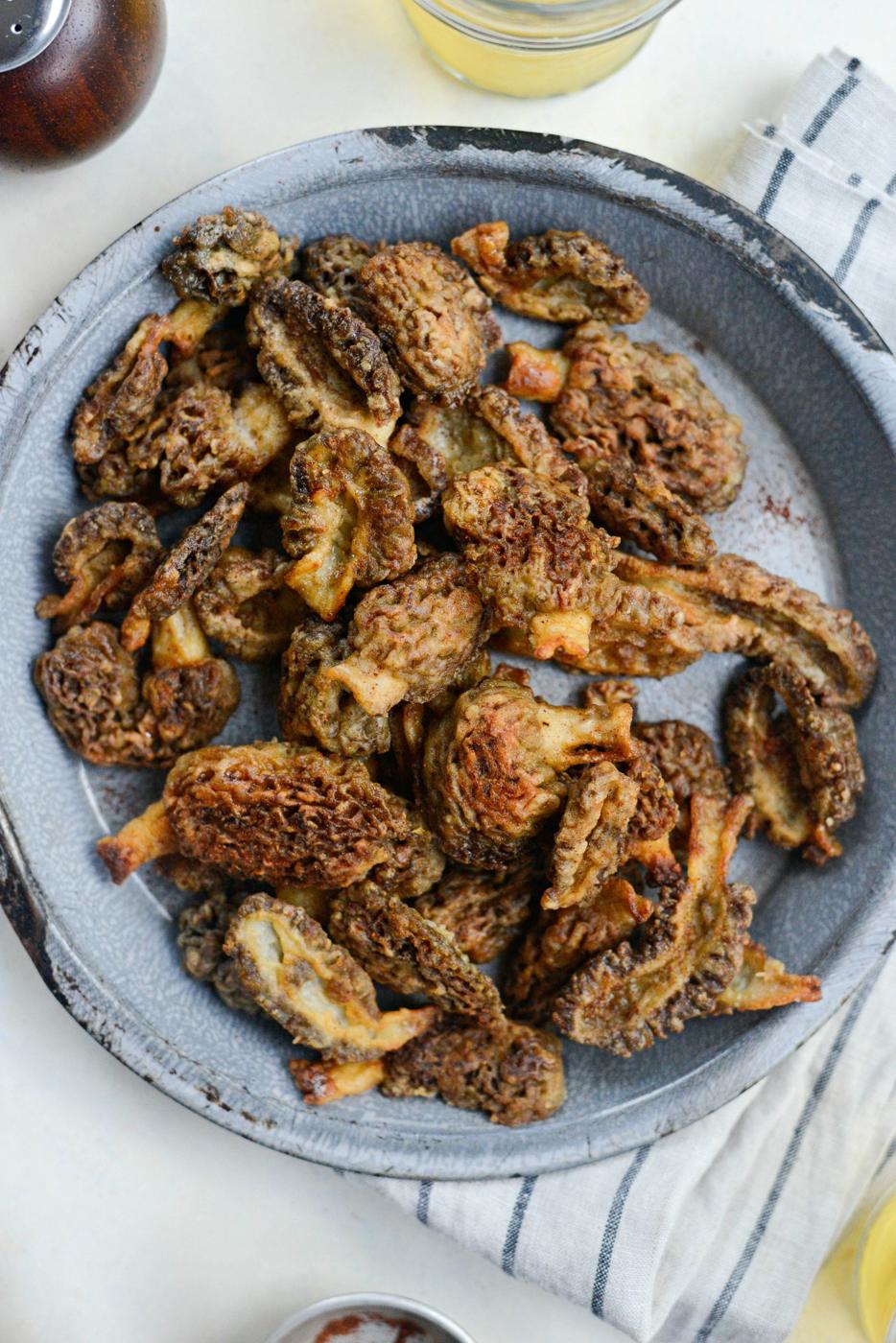 Mushrooms: Pan Fried Morel