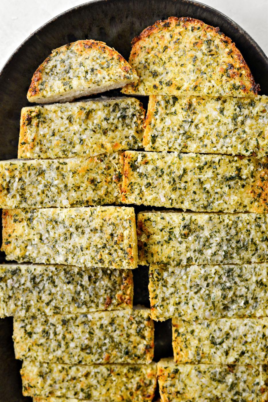 Home Kitchen Parmesan Garlic Bread