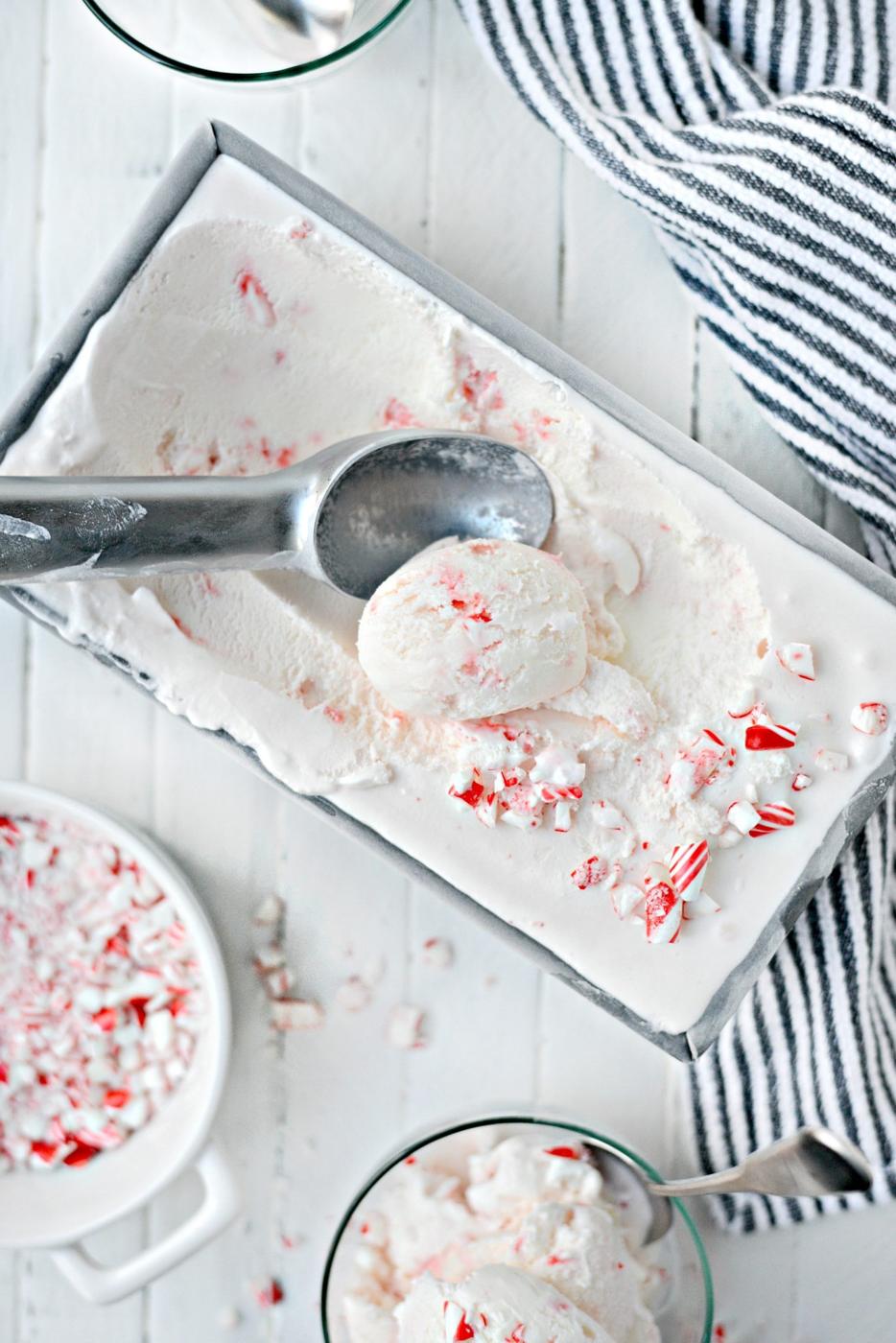 Cream: Peppermint Candy Cane Ice
