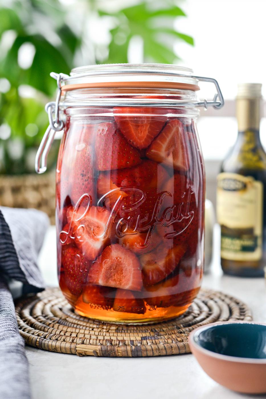 Pickled Strawberries at Home