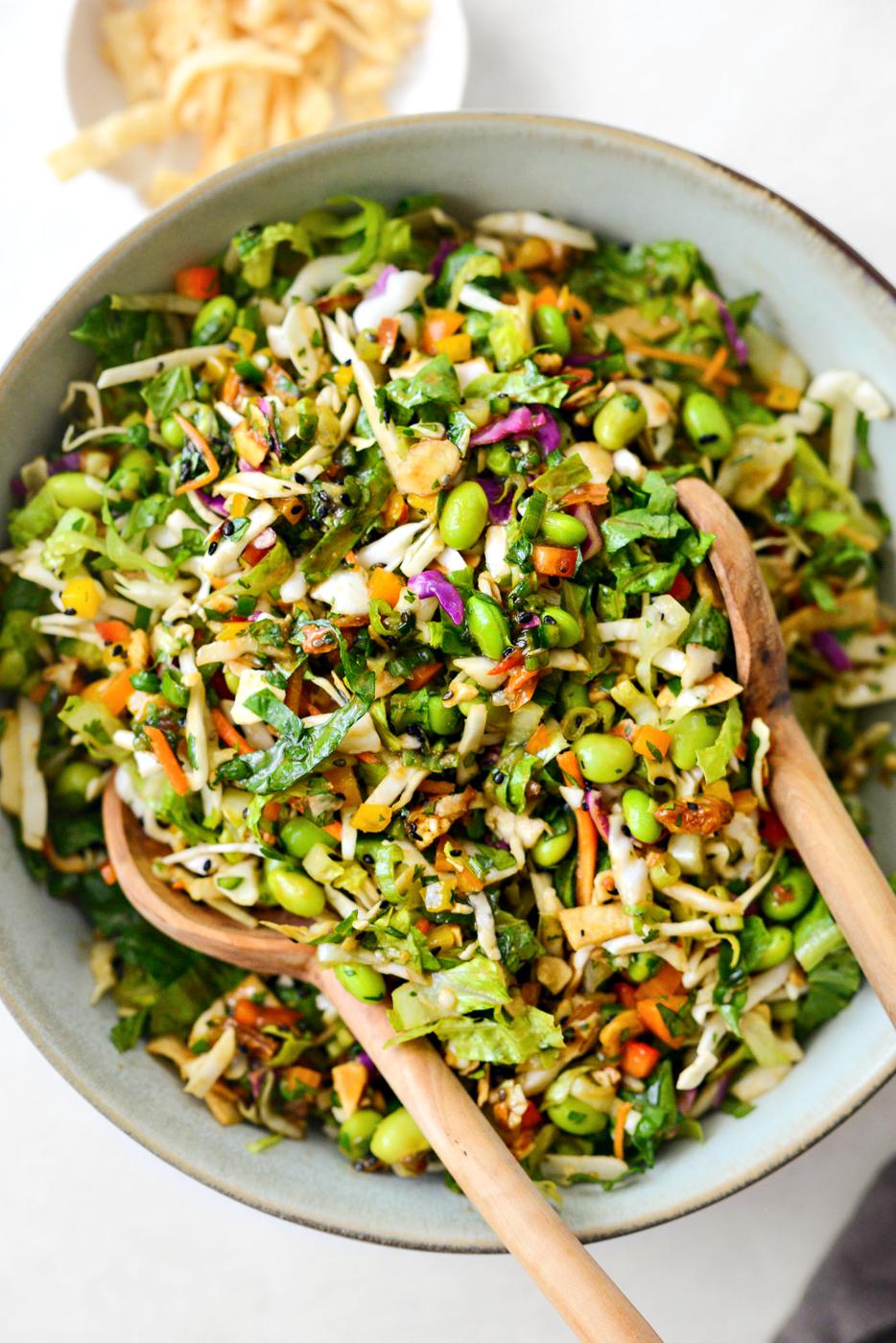 Teriyaki Salad, Pineapple Style