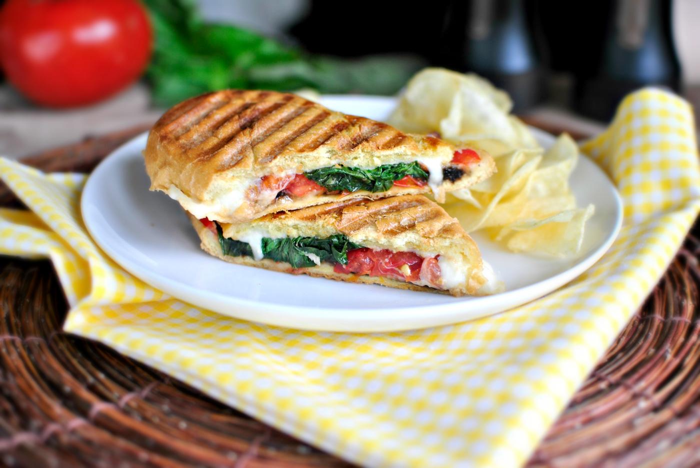 Sandwich: Pressed Caprese