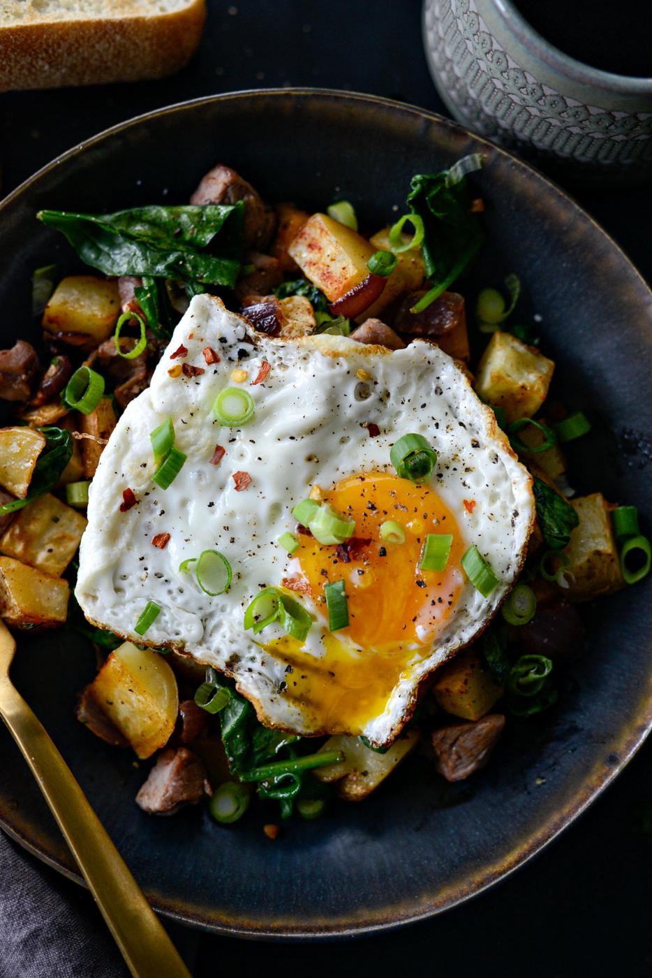 Leftover Prime Rib Breakfast Hash (Sheet Pan Hash) at Home