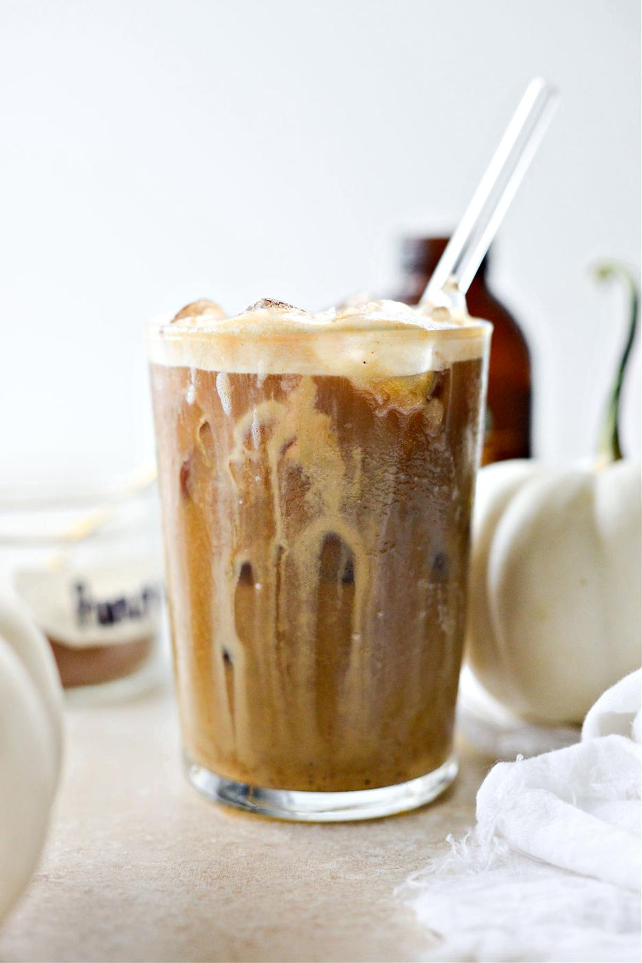Cream Cold Brew Coffee, Pumpkin Style