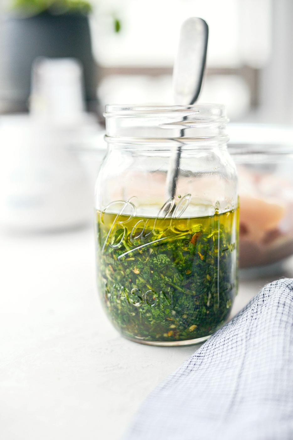 Sauce: Short Cilantro Chimichurri