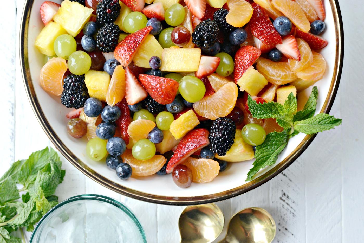 Salad: Rainbow Fruit