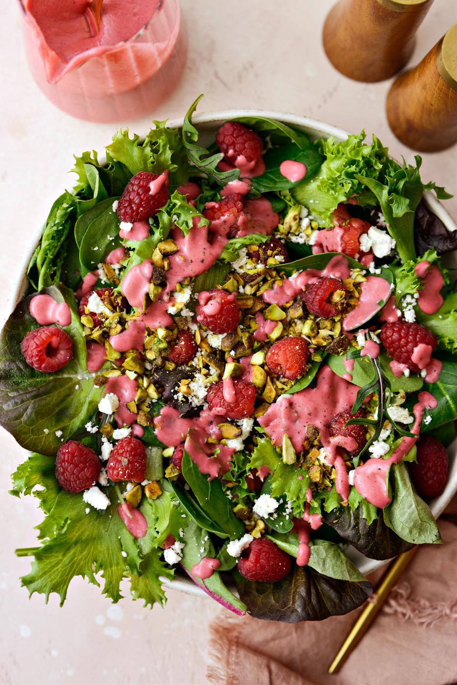Pistachio Salad, Raspberry Style