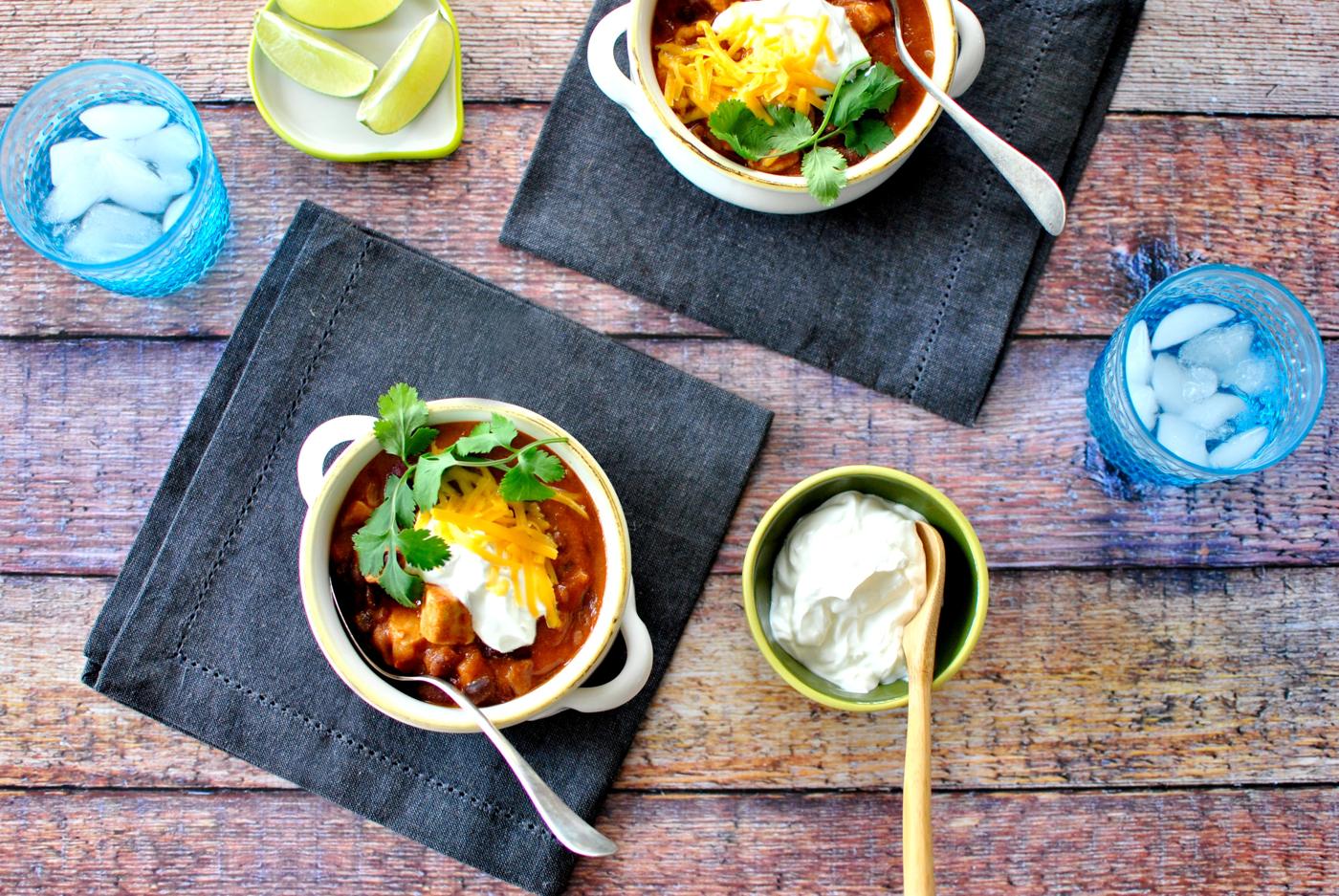 Chipotle Chicken Chili at Home