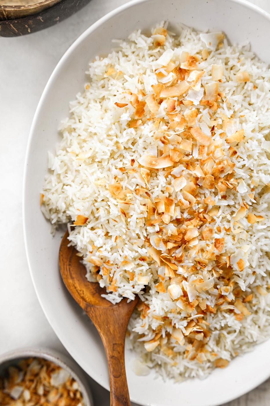Home Kitchen Rice Cooker Coconut Rice