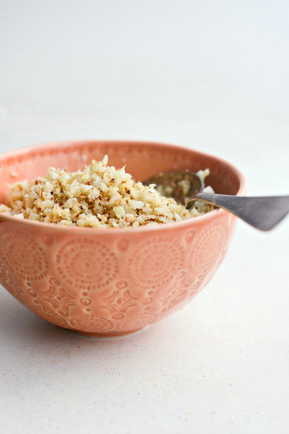 Rice: Roasted Cauliflower