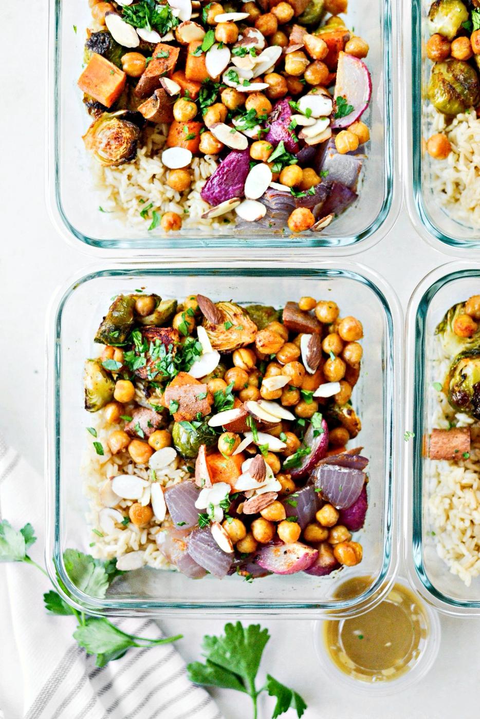 Prep!): Roasted Fall Veggie Rice Bowls (Meal