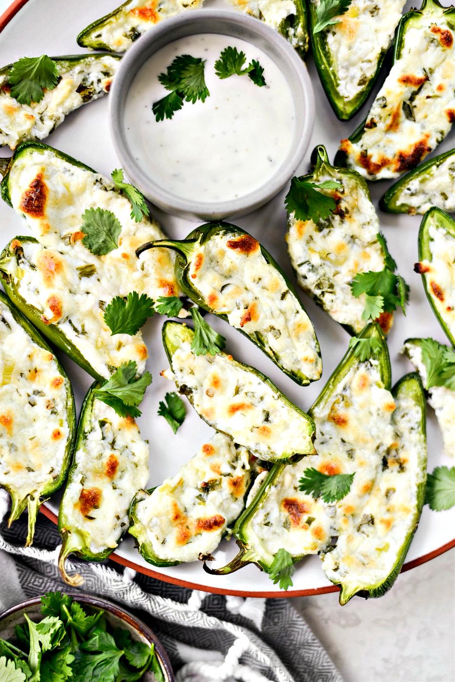 Home Kitchen Roasted Jalapeño Poppers