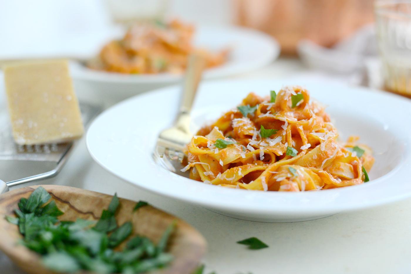 Pasta: Roasted Red Pepper
