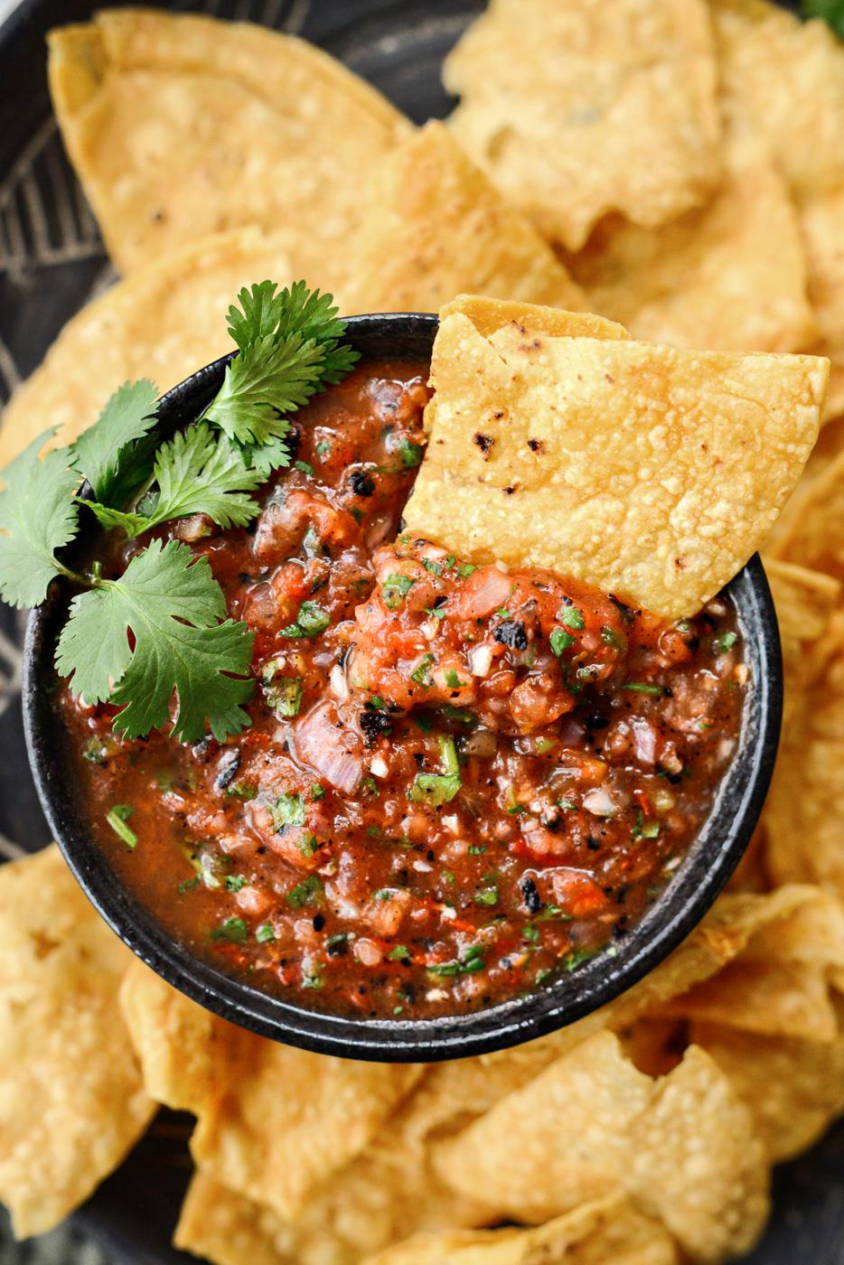 Tomato Salsa, Roasted Style