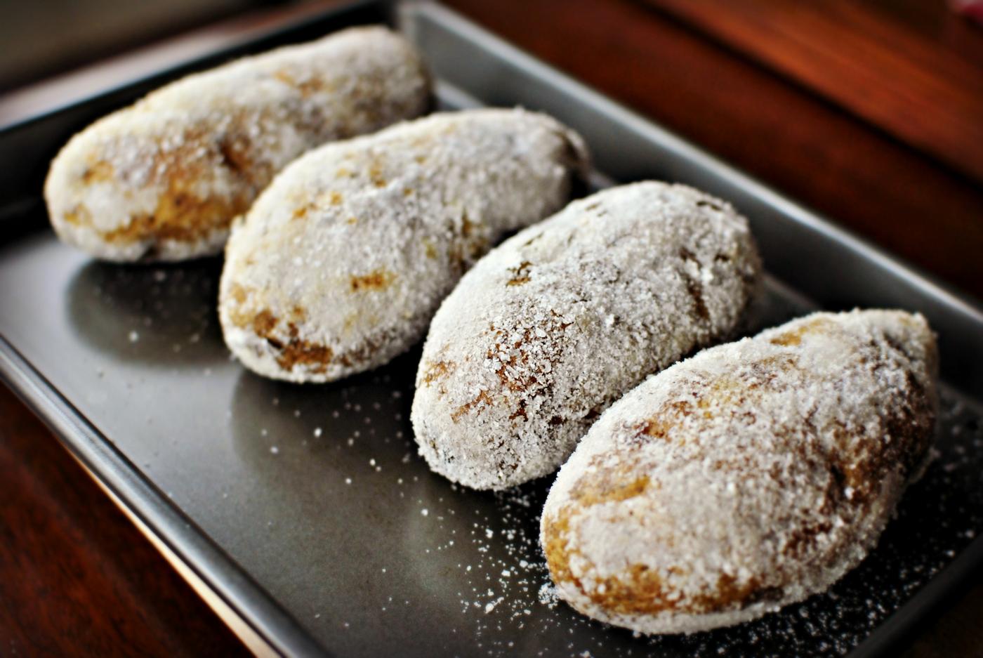 Home Kitchen Salt Crusted Baked Potatoes
