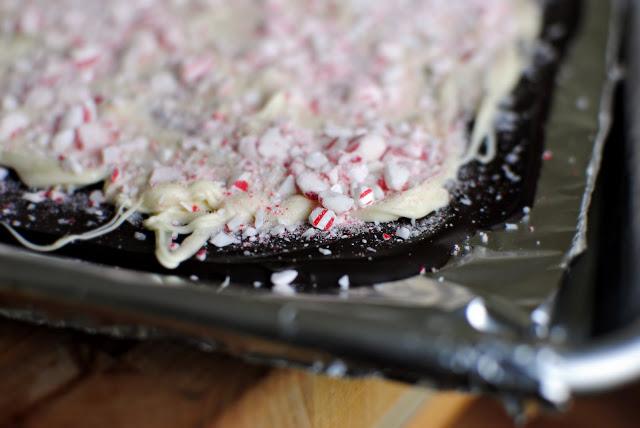 Chocolate Peppermint Bark, Salted Style