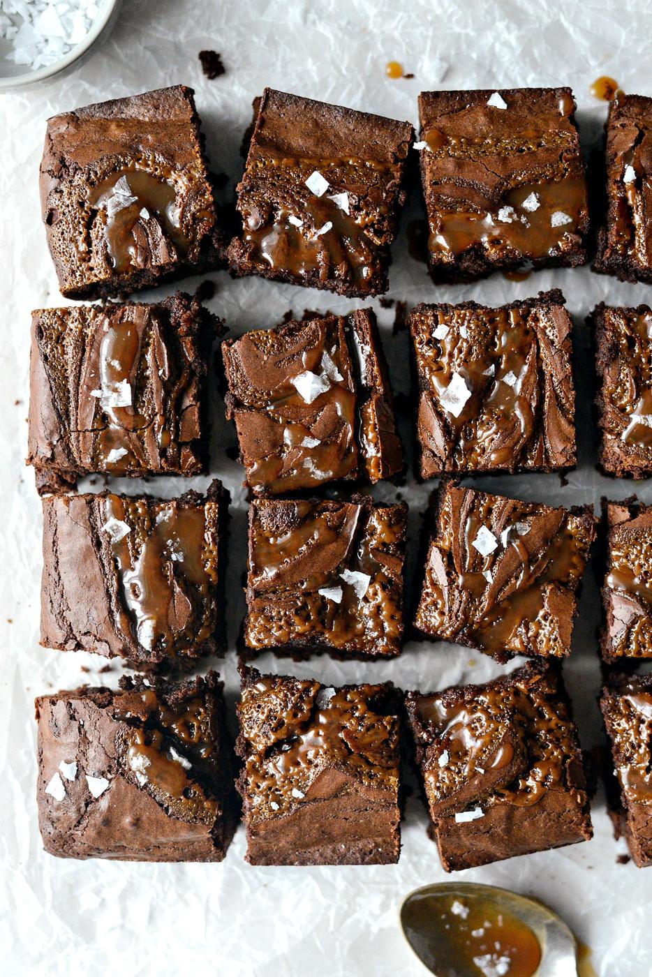 Brownies: Sea Salt Caramel Espresso