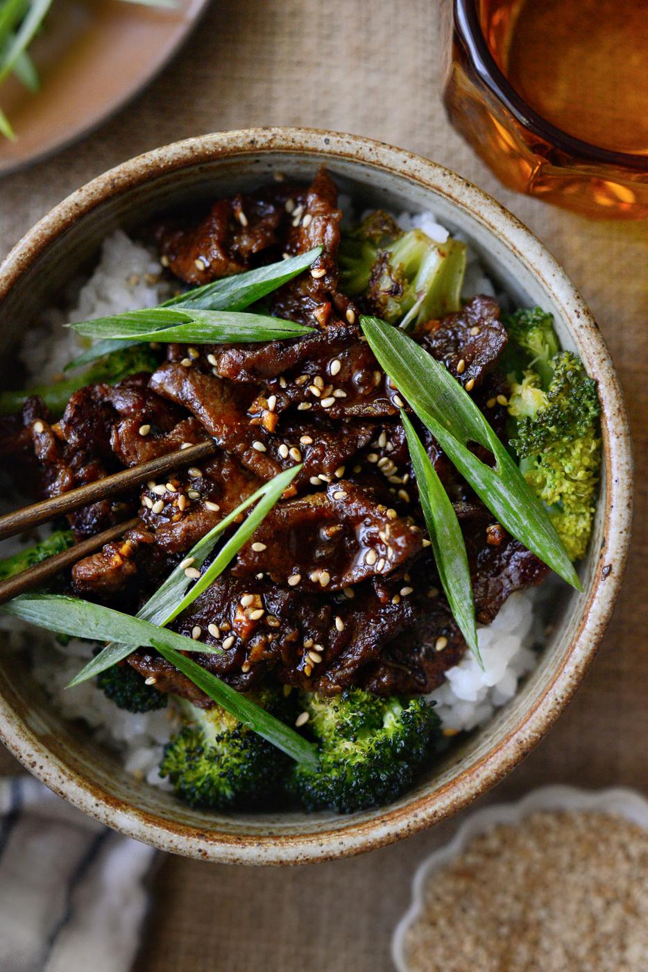 Home Kitchen Sheet Pan Beef and Broccoli