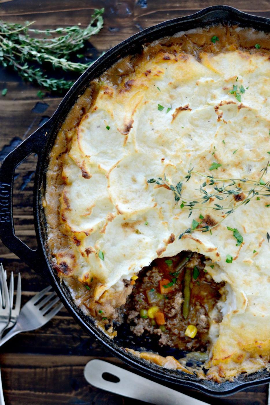 Home Kitchen Skillet Shepherd’s Pie