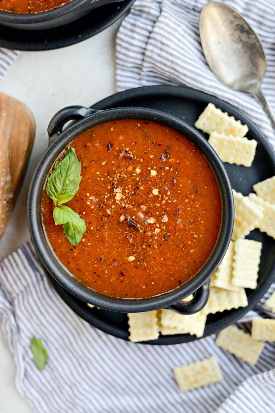 Soup: Simple Tomato Basil