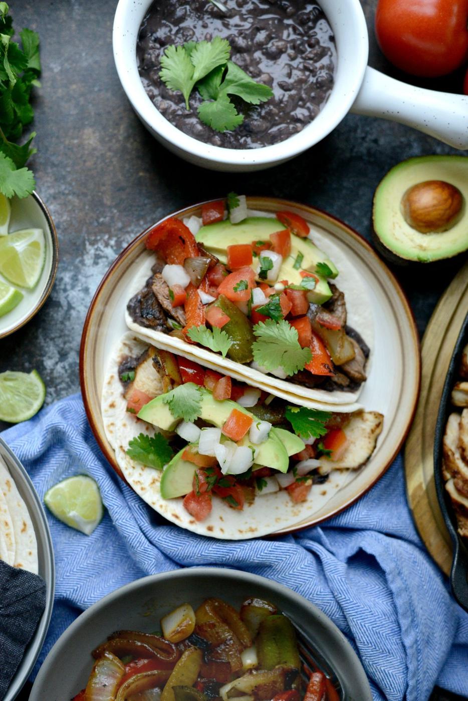 Skillet Frajitas at Home