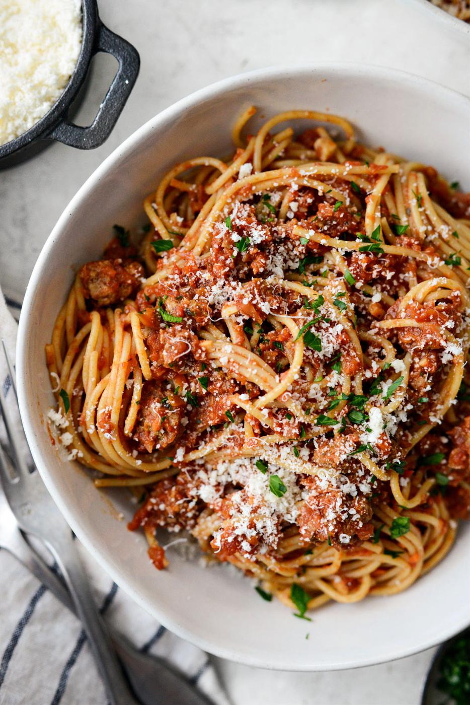 Baked Spaghetti Sauce, Slow Style