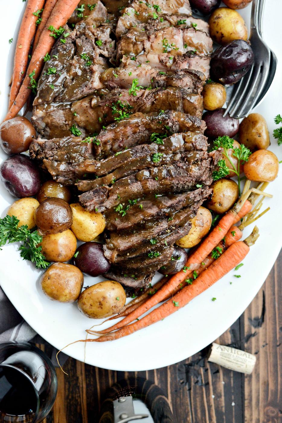 Kit): Slow Cooker Balsamic Dijon Pot Roast (Freezer Meal