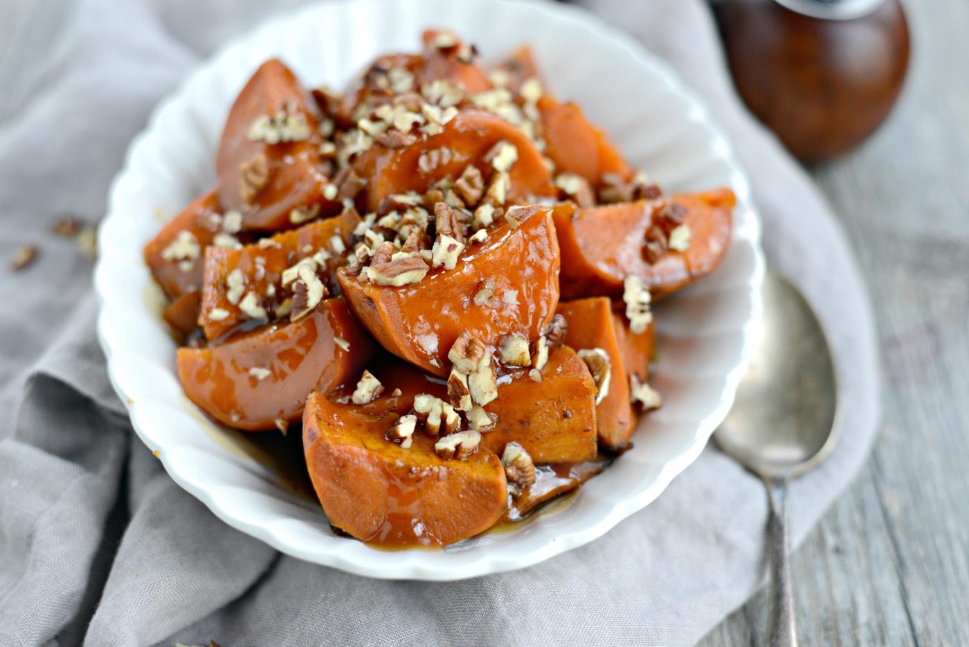Cooker Candied Sweet Potatoes, Slow Style