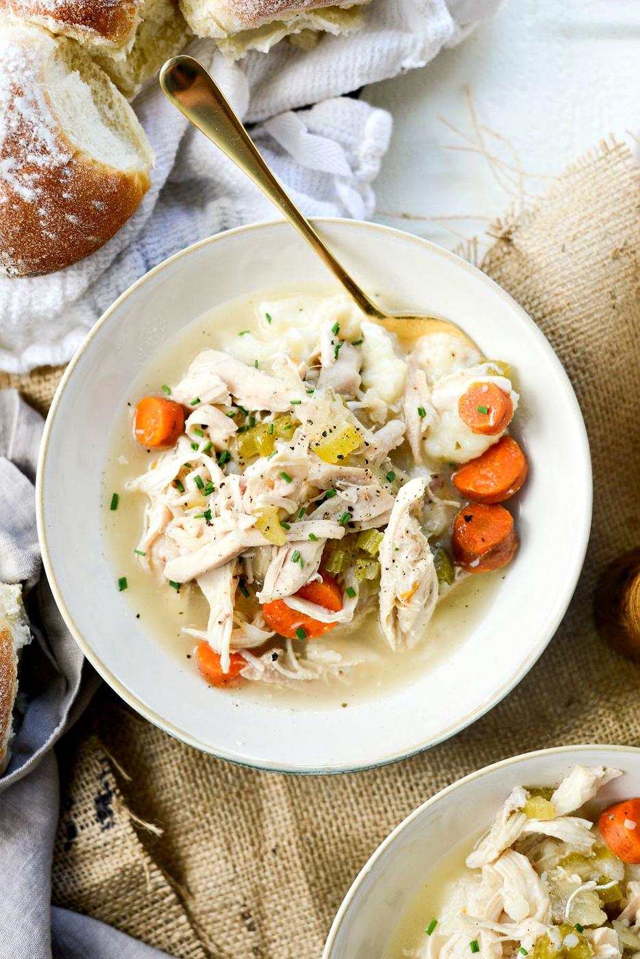 Vegetables and Slow Cooker Chicken