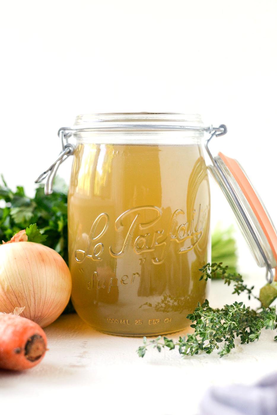Cooker Chicken Stock, Slow Style