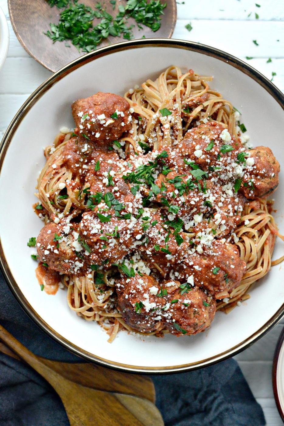 Meatballs: Slow Cooker Italian Turkey