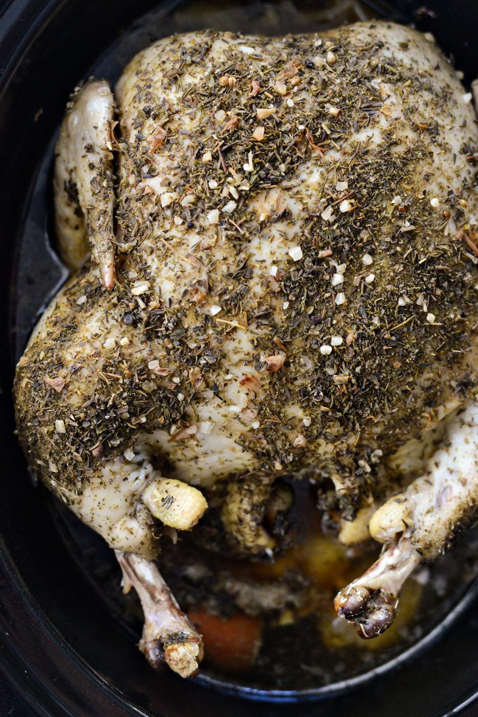 Cooker Whole Chicken, Slow Style