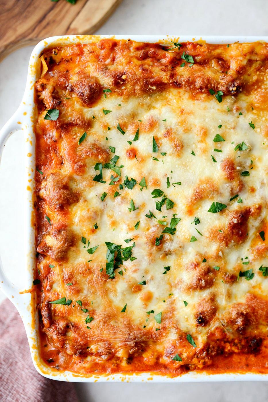 Small Batch Lasagna at Home