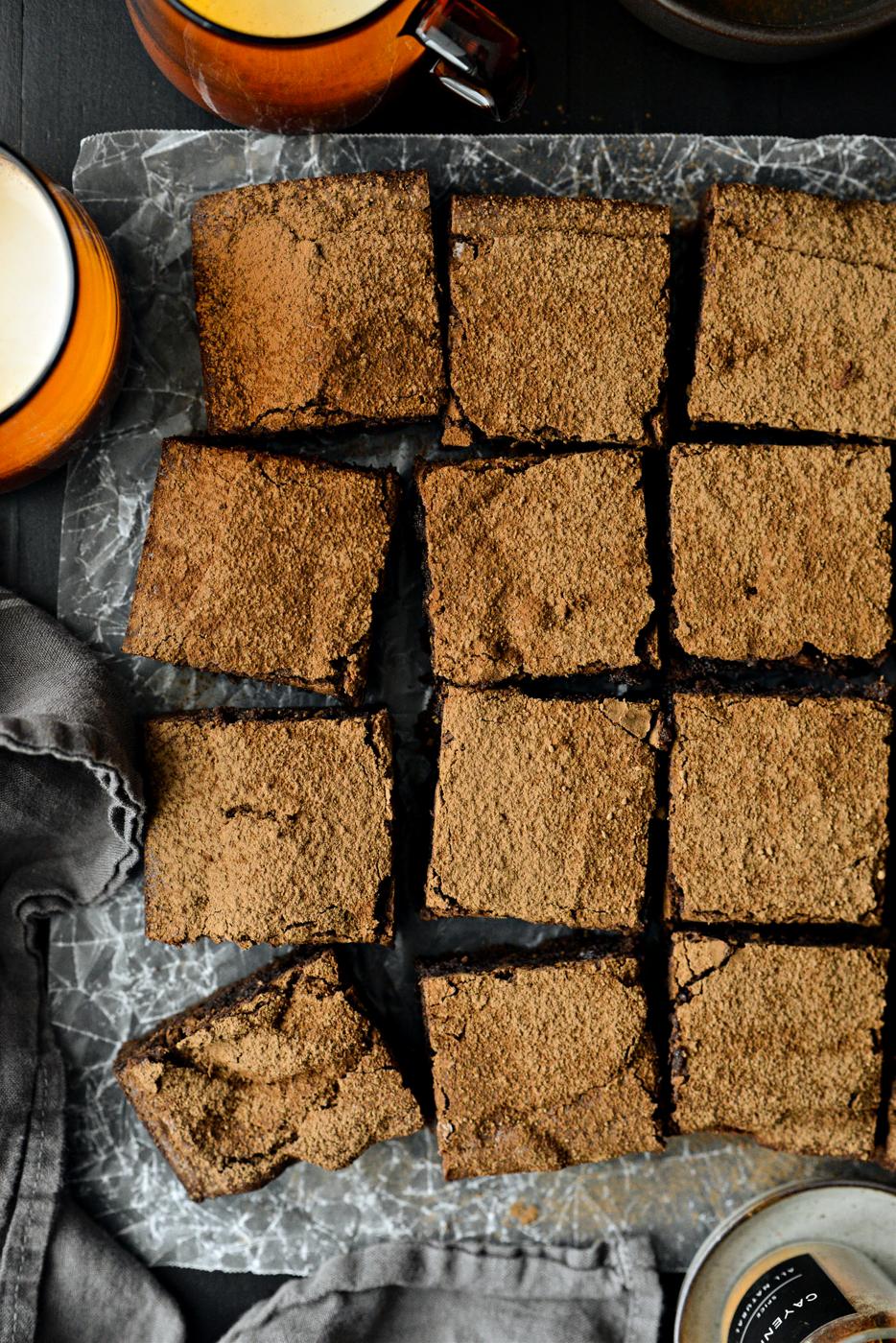Home Kitchen Spicy Chocolate Truffle Brownies
