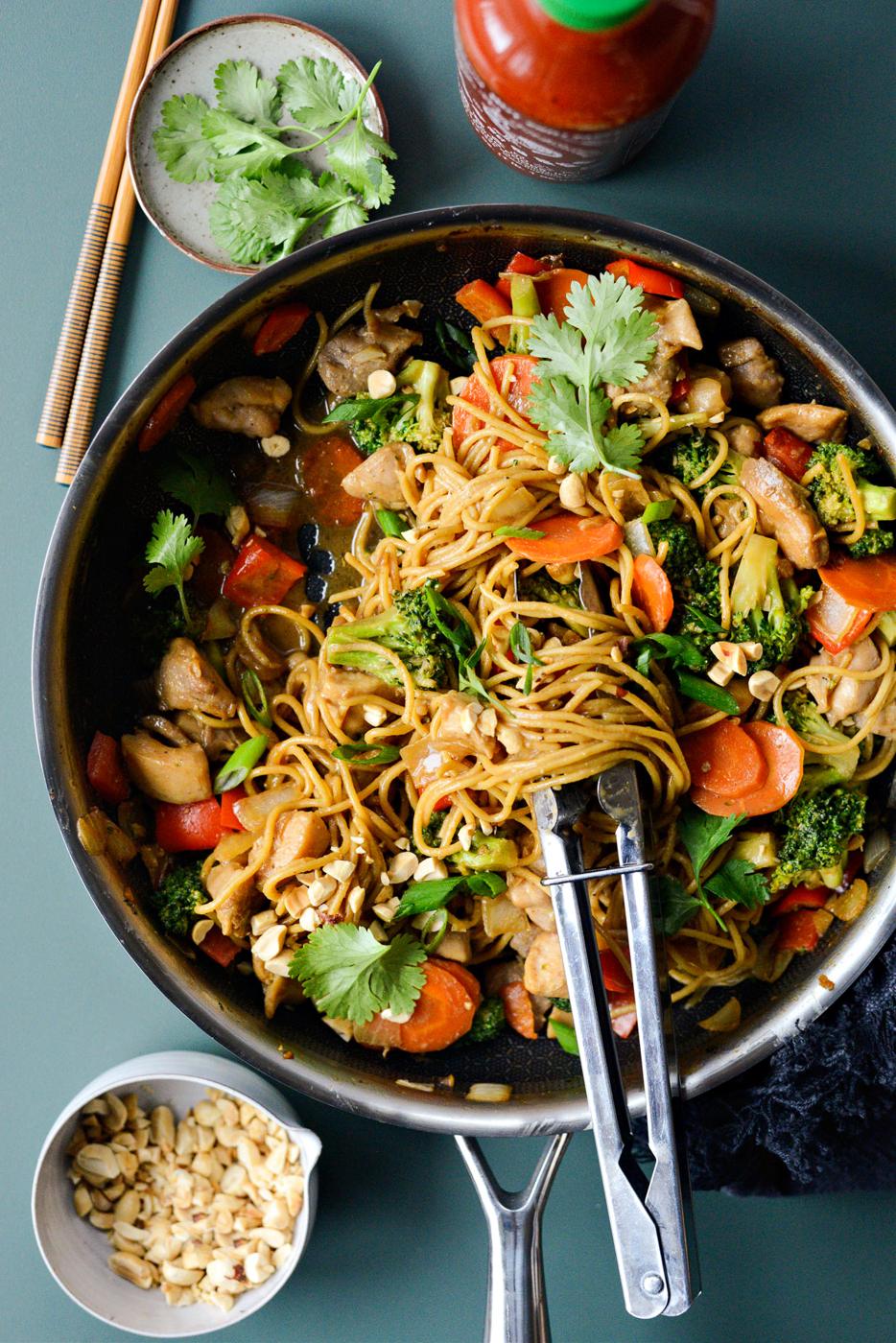Home Kitchen Spicy Peanut Noodles