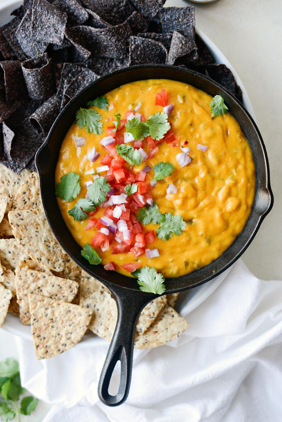Spicy Squash Queso at Home