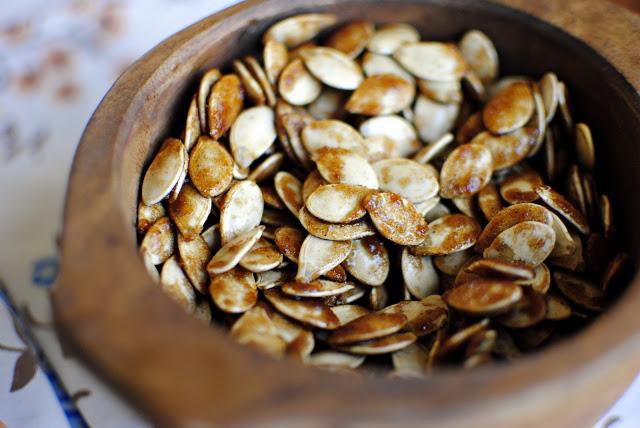 Home Kitchen Sticky Sweet Pumpkin Seeds