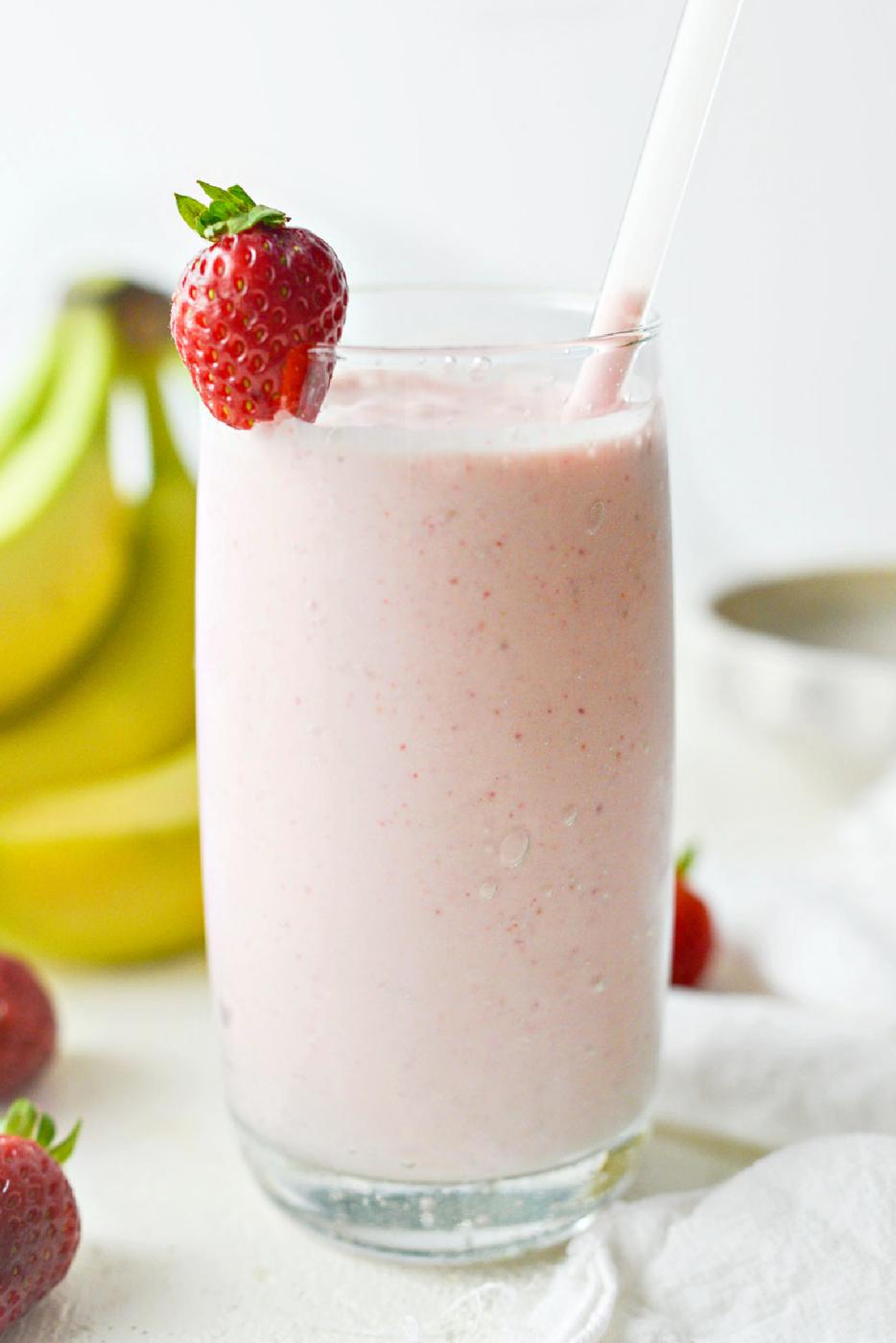 Banana Smoothie, Strawberry Style