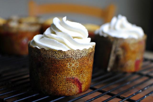 Strawberry Lemon Mini Yogurt Cakes at Home