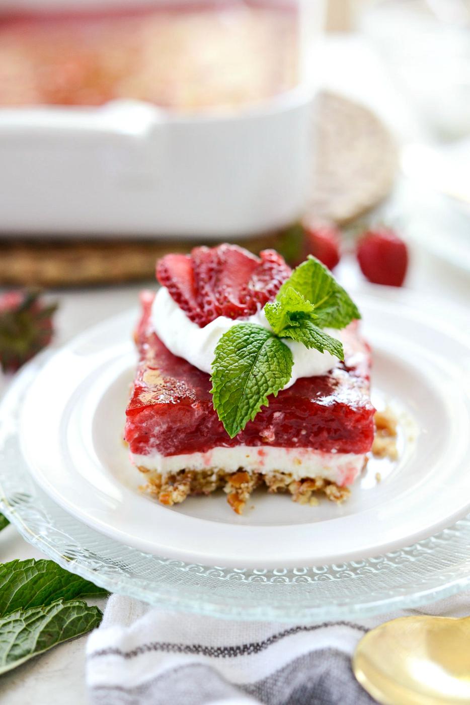 Bars: Strawberry Pretzel Dessert