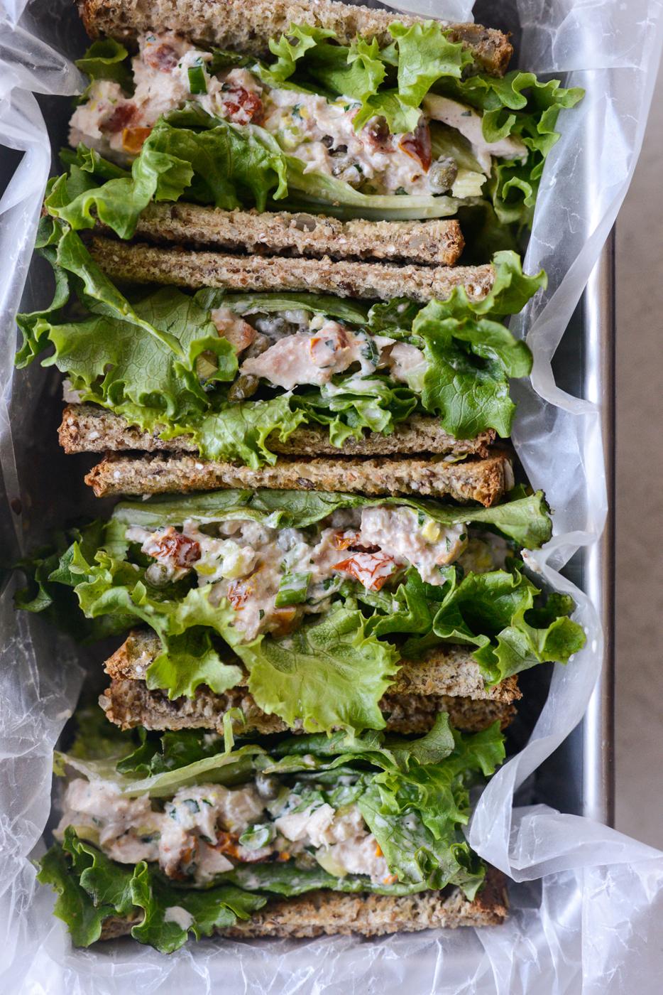 Home Kitchen Sun-dried Tomato Tuna Salad