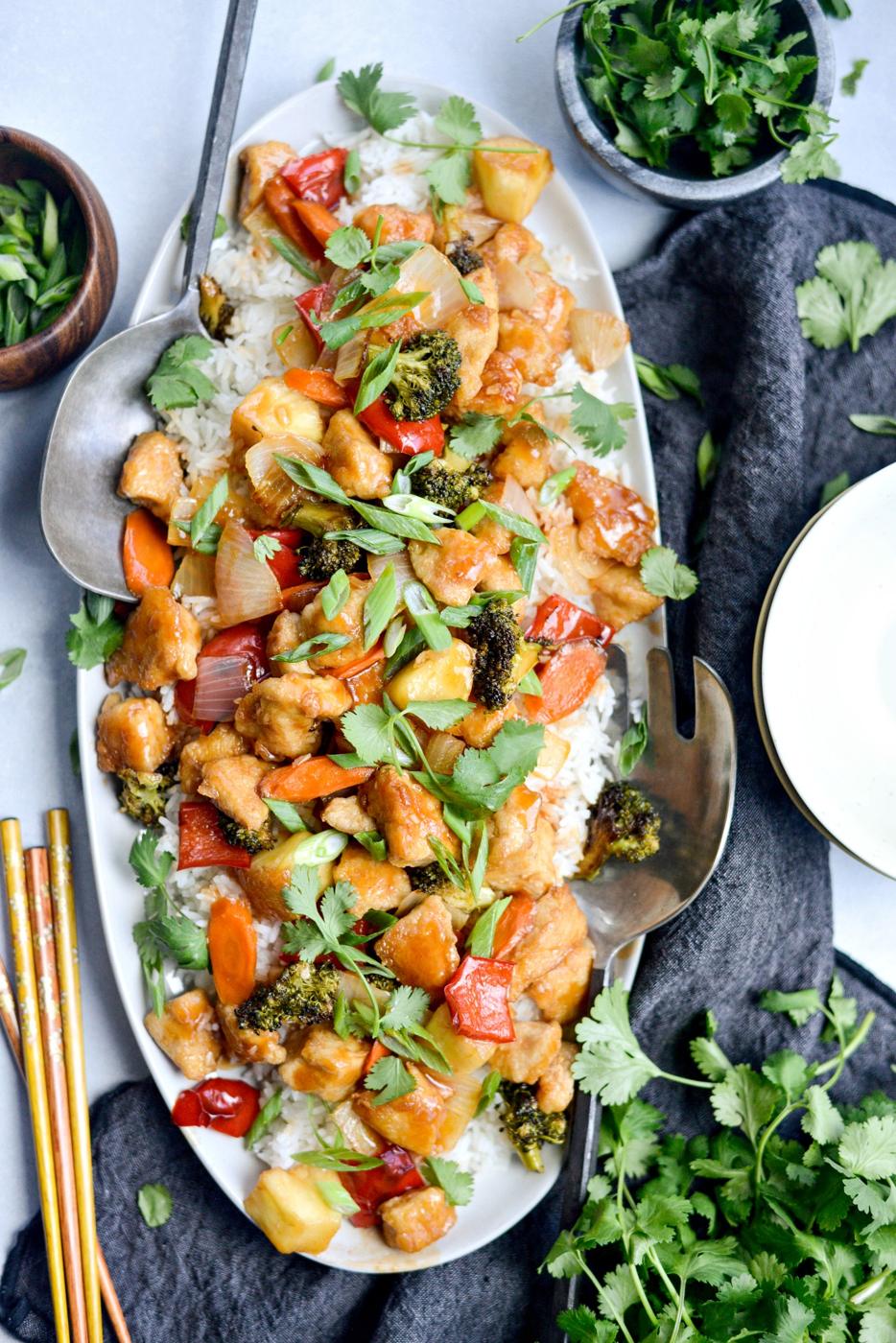and Sour Chicken Stir-Fry, Sweet Style