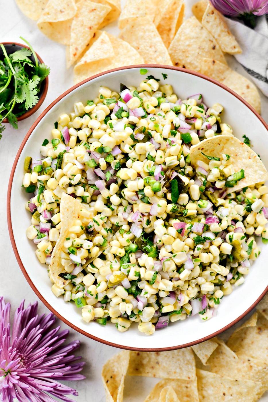 Sweet Corn Salsa, Chipotle’s Style