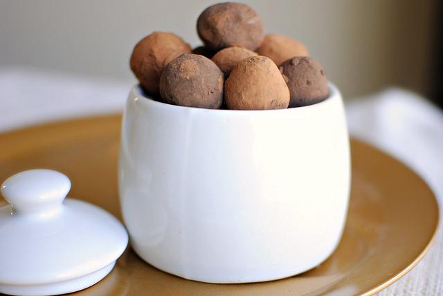 Home Kitchen Mayan Chocolate Truffles